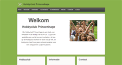 Desktop Screenshot of hobbyclubprincenhage.nl